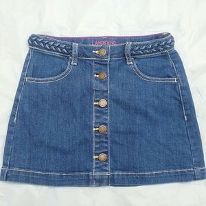 2 for $9 Like new denim button down skirt